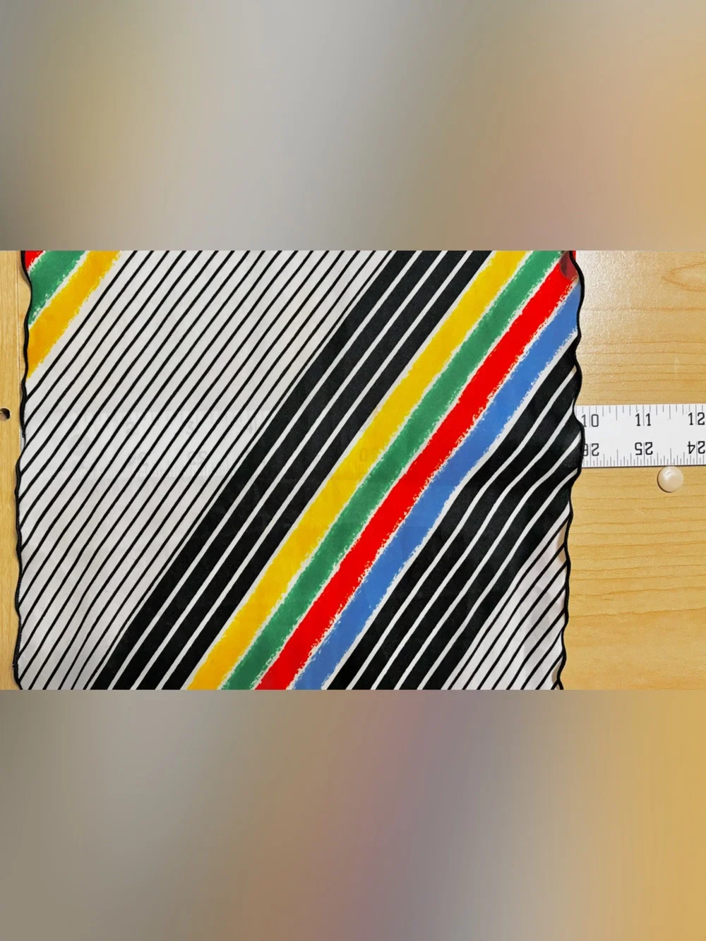 Vintage vibrant striped
